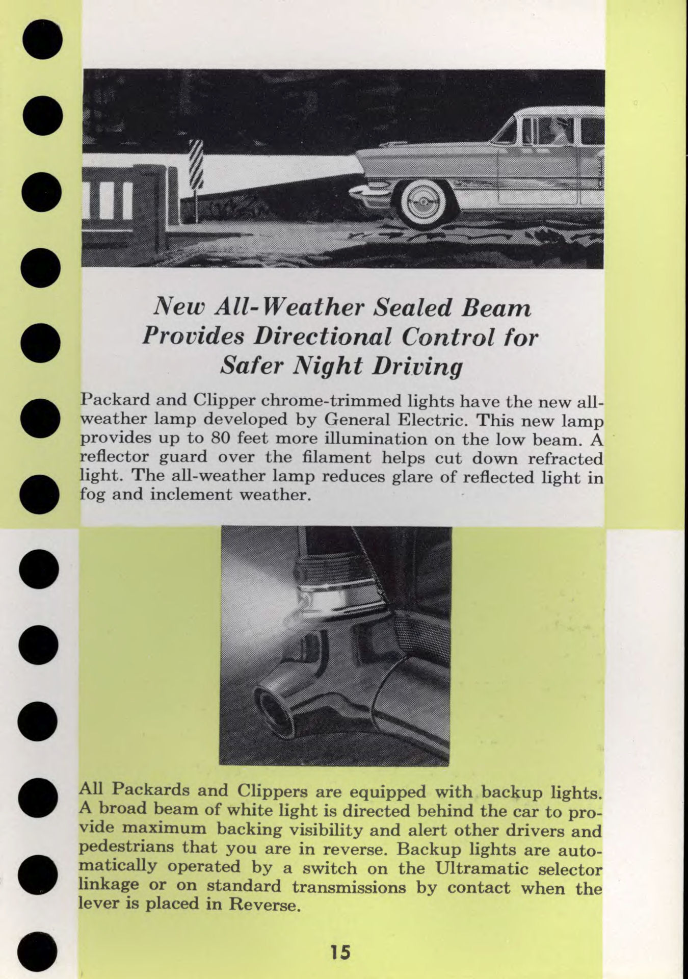 1956 Packard Data Book Page 7